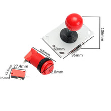 Arcade hine DIY Kit 2 Joystick + 12 Push Buttons + 2 Start Button + 20 Microswitches Game Accessories - Home of Arcadia