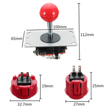 DIY Computer PC USB Arcade Joystick Gamepad Game Controller LED USB Encoder Push Buttons Cables Kit - Home of Arcadia