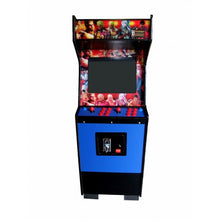 Standard blue arcade front view