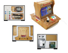 Original Pandora box 6 mini game console kit arcade 2 player controller