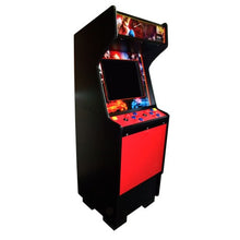 Standard red arcade side view